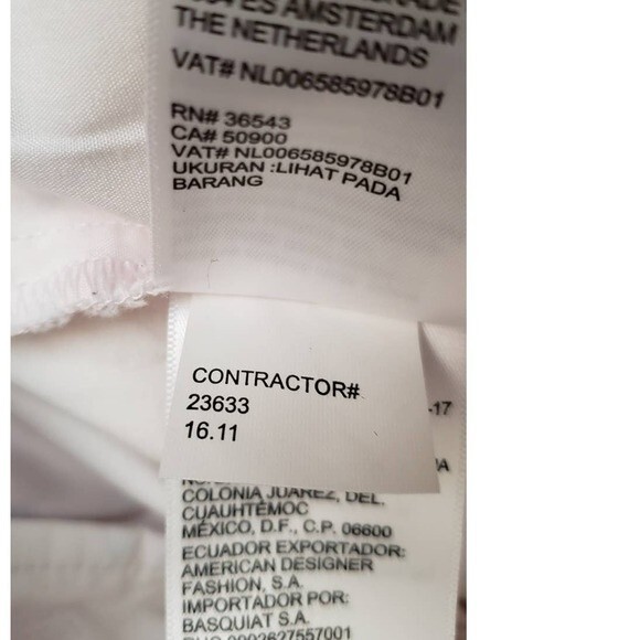 Calvin Klein 5 Pocket Cotton Shorts - size 10 - Picture 12 of 12